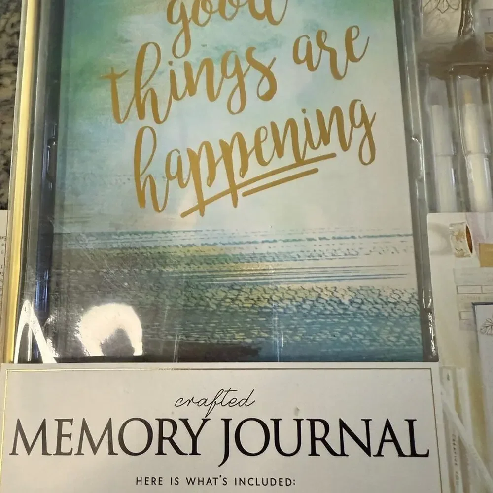 Creative You ...do it yourself Memory Journal 13 piece set 176 page journal